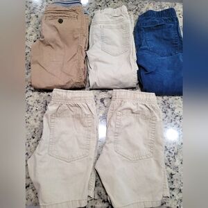 Kids uniform Elastic Waist Shorts & Pants size 5 bundle